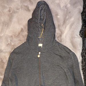 Girls  Na Na Fashion Grey Spandex Hoodie Size 2x